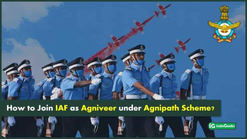 How to Join Indian Air Force as Agniveer under Agnipath Scheme-min