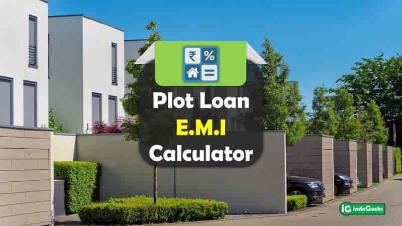 Plot Loan EMI Calculator