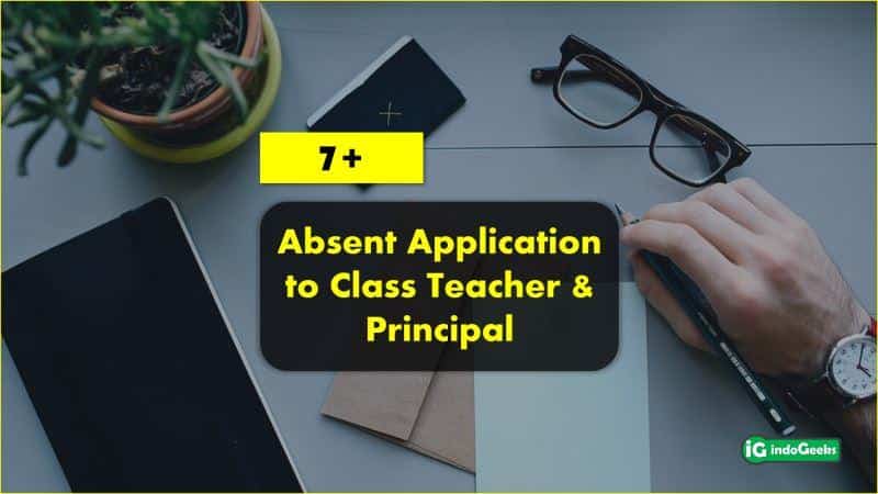 Absent Applications for School Principal and Class Teacher
