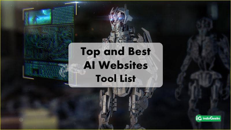Top and Best AI Websites List of 2023