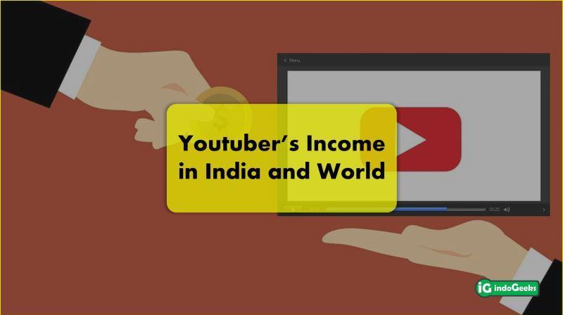 Youtuber Income in India Checkout Surprising Amount