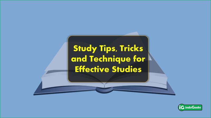 Top 10 Secret Study Tips for Indian Students to Study Effectively