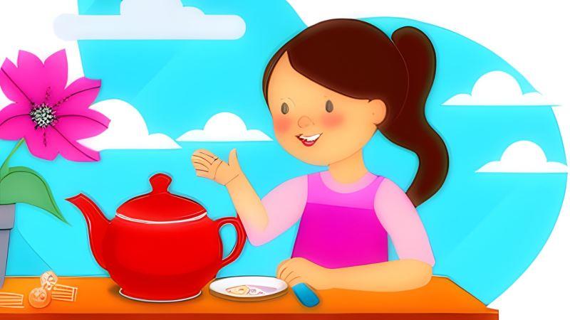 The Magic Teapot A Tale of Wishes and Gardens Kids Moral Story