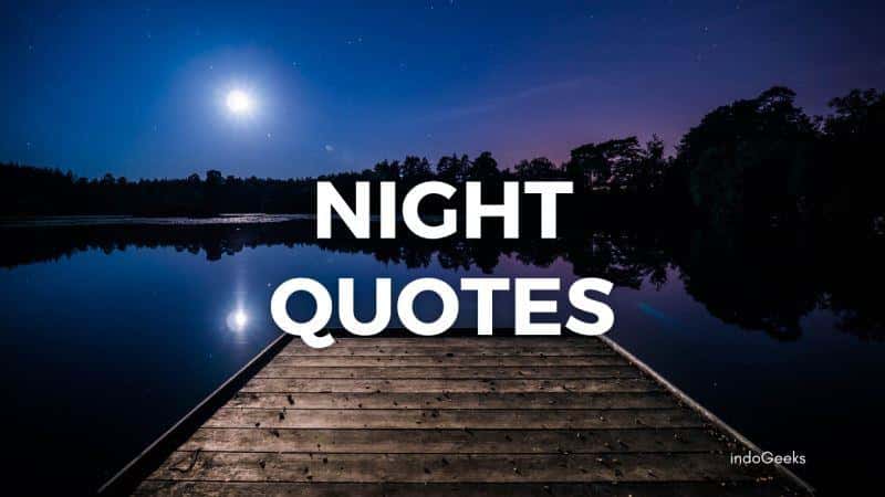 101+ Top Night Quotes for Good Sleep with Positivity