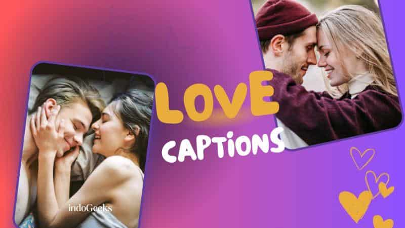 Love Caption Best, Cute, and Romantic Caption for Couple Instagram