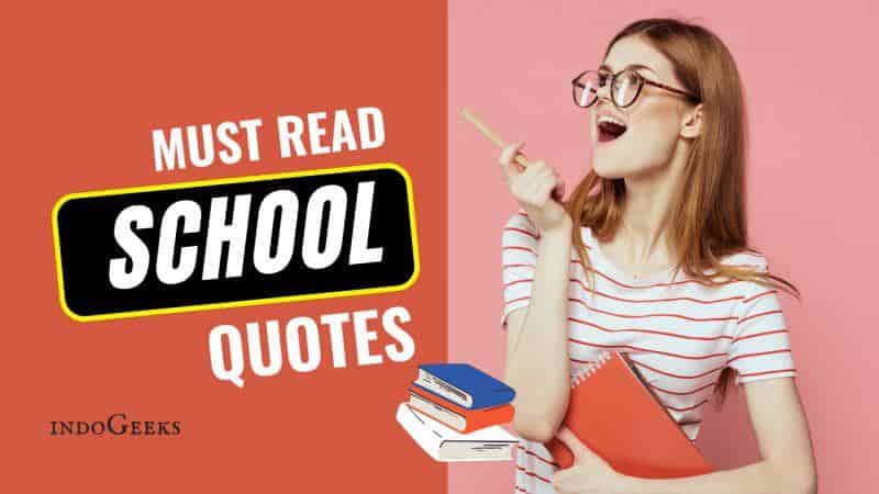 School Quotes Inspirational Sayings for Students